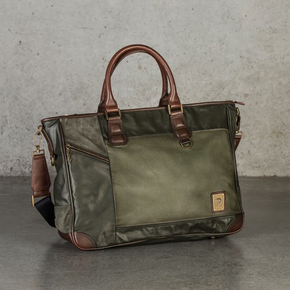 Latest Diesel SS14 Preview Men’s Bag Collection 2014