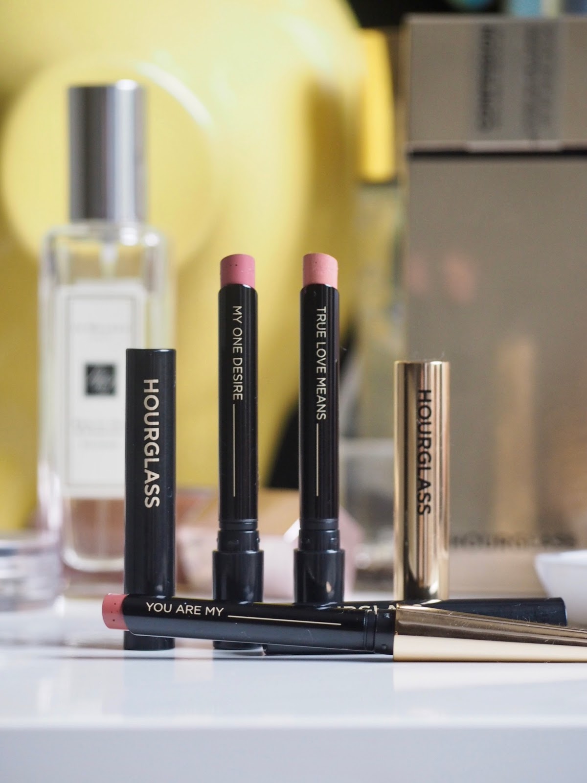 Hourglass Confessions Refillable Lipstick Set + Swatches