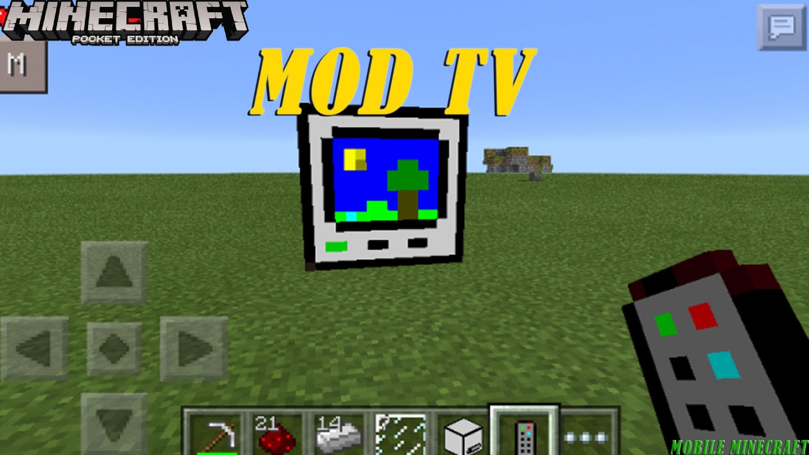 Minecraft TV Mod. Economy Craft. Майнкрафт мобильный телефон