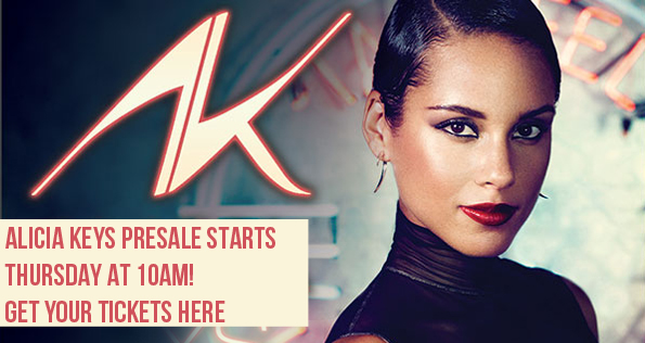 FREE IS MY LIFE: Presale Password for Alicia Keys at Joe Louis Arena on ...