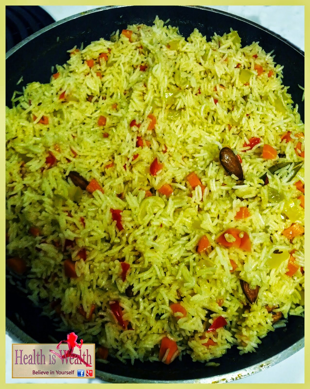 Strong and Beyond Curried Rice Pilaf