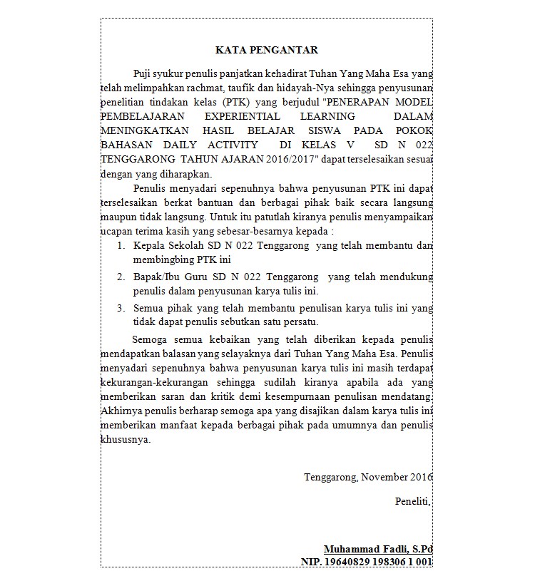 contoh pembuatan PTK │ penelitian tindakan kelas │ 5 SD