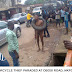Okada thief caught red handed in Nkpor, stripped naked 