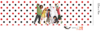 Big Hero 6: Etiquetas Candy Bar para Imprimir Gratis. Etiquetas de Big Hero 6 para imprimir gratis.