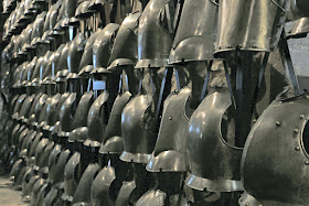 Part of the Royal Armouries' collection on display in the White Tower