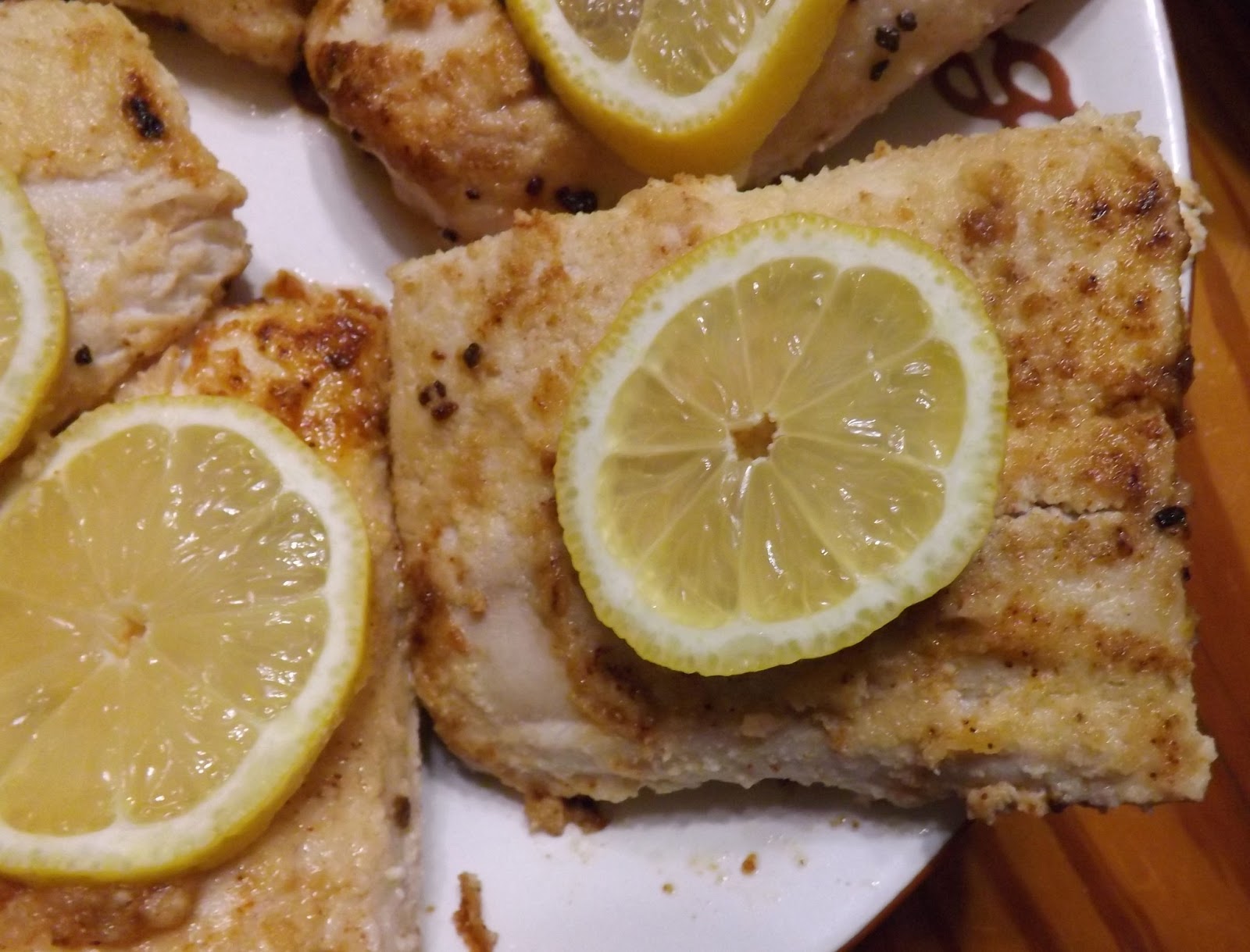Reneeissance Woman What's for Dinner?Coconut flour crusted Mahimahi