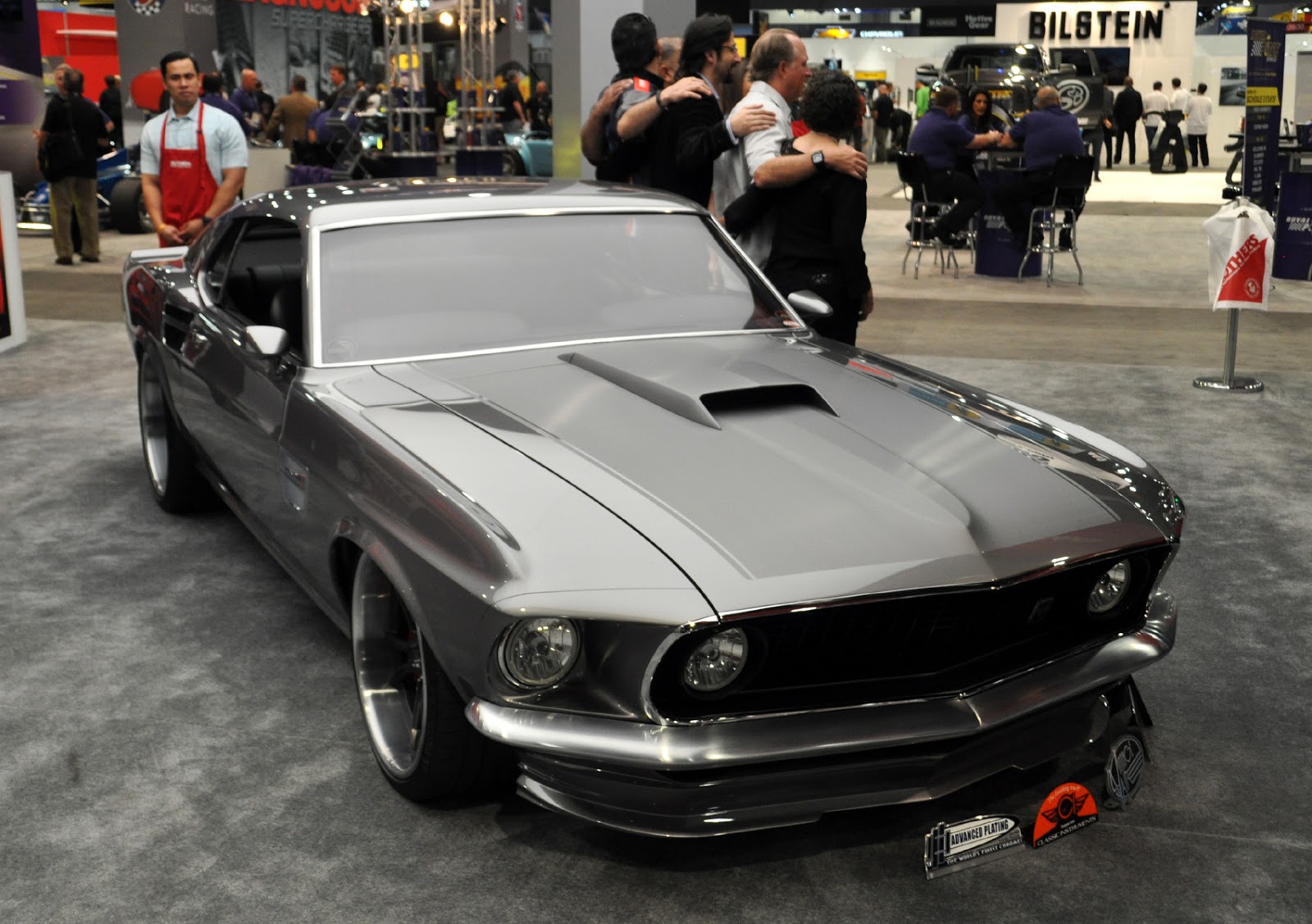 Just A Car Guy: I didn't get the name or the maker, but it's a cool Mustang