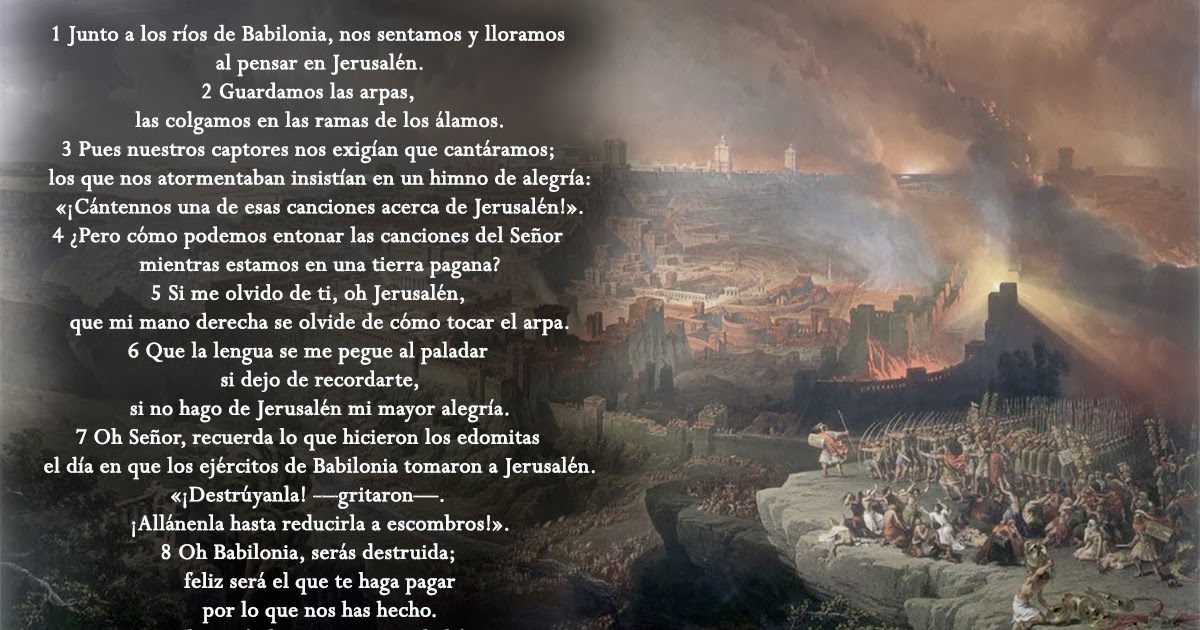 AL HIMNARIO DEL SALVADOR B Salmo 137