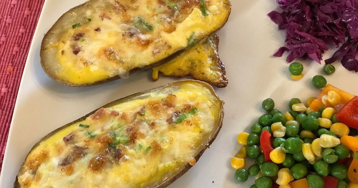 LactoseFree Girl Baked Potato Egg Boats