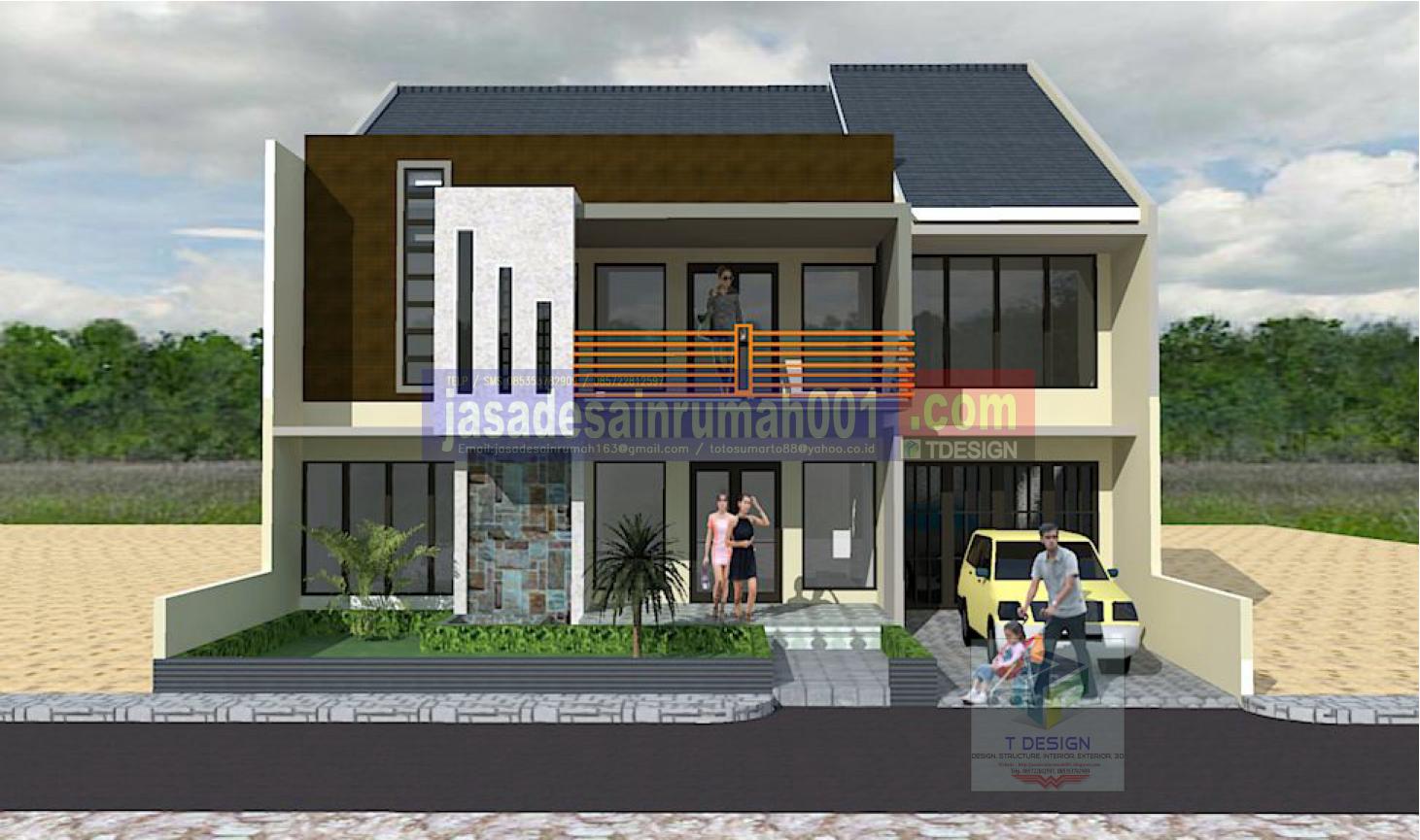 Download Desain Rumah Minimalis Autocad - Alam Jaya