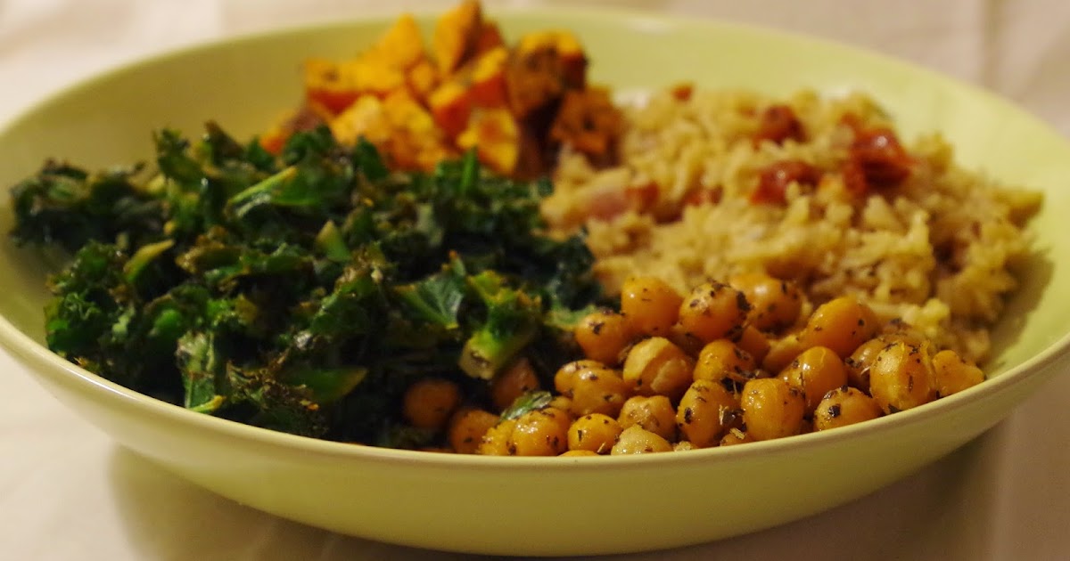 Roasted Chickpea & Sun Dried Tomato Rice Bowl Euphoric Vegan