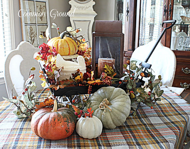 common ground : Contemplating a New Fall Centerpiece...