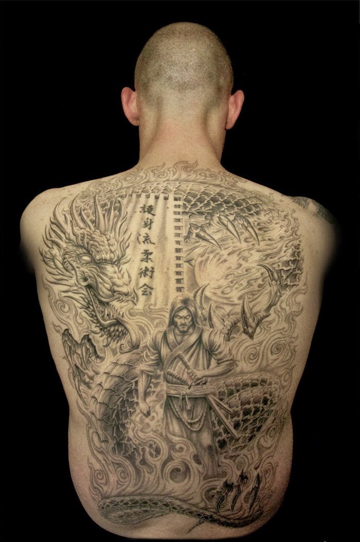 Man Page - Entertainment For Men: 50 Most Amazing Full Back Tattoos