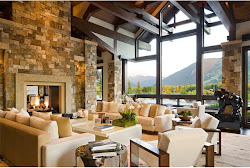 cozy winter homes cabins cottages houzz cabin interiors designs via