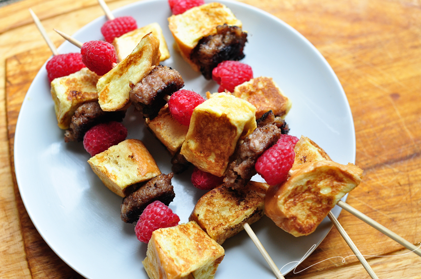 Easy French Toast Kabobs divian l conner