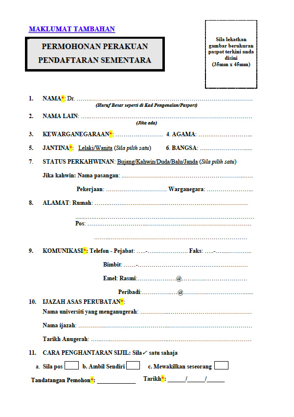 Borang Spa 8 Pdf