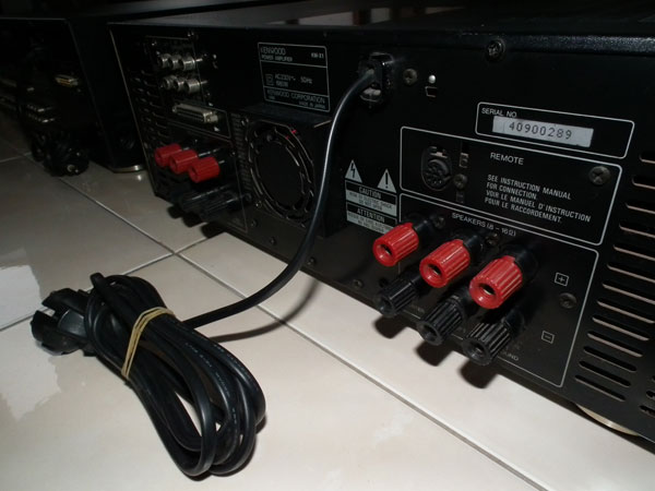 Lentera Akustika: Kenwood KM-X1 (Power amp 5.1 Channel THX) 2