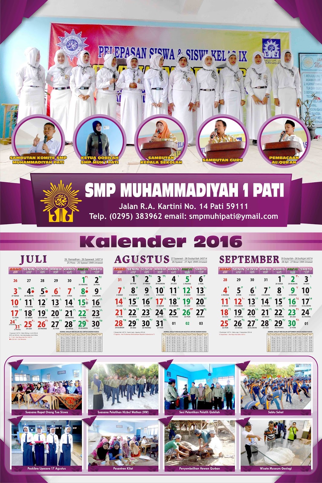 40+ Desain Kalender 4 Lembar Images