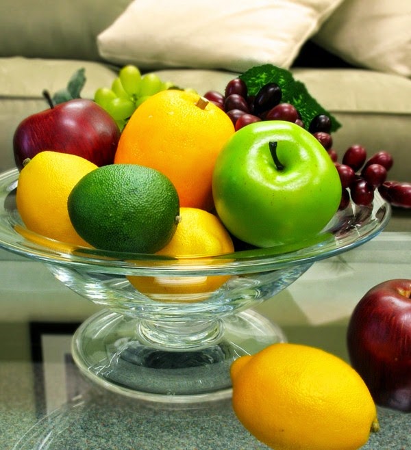 Artificial fruit as decoration