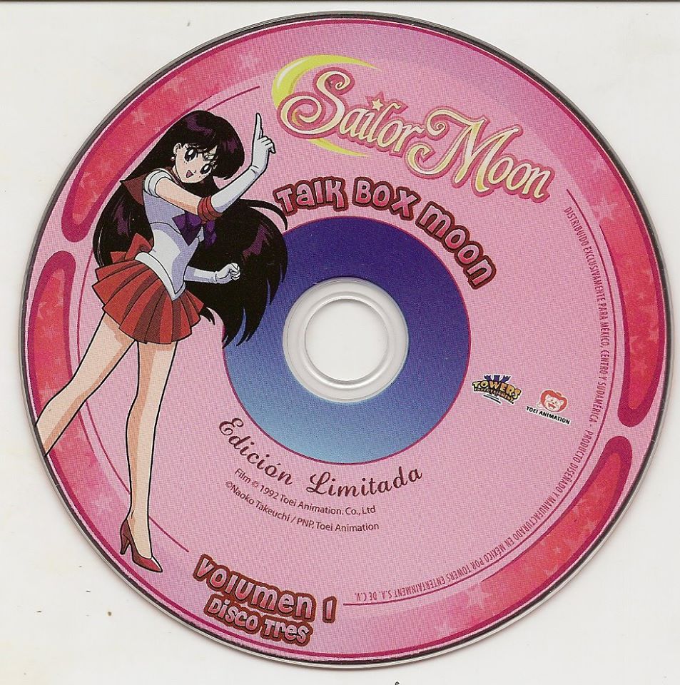 Sailor Moon Talk Box Moon DVD9
