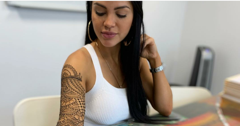 7. Natti Natasha's tattoo sparks controversy - wide 5