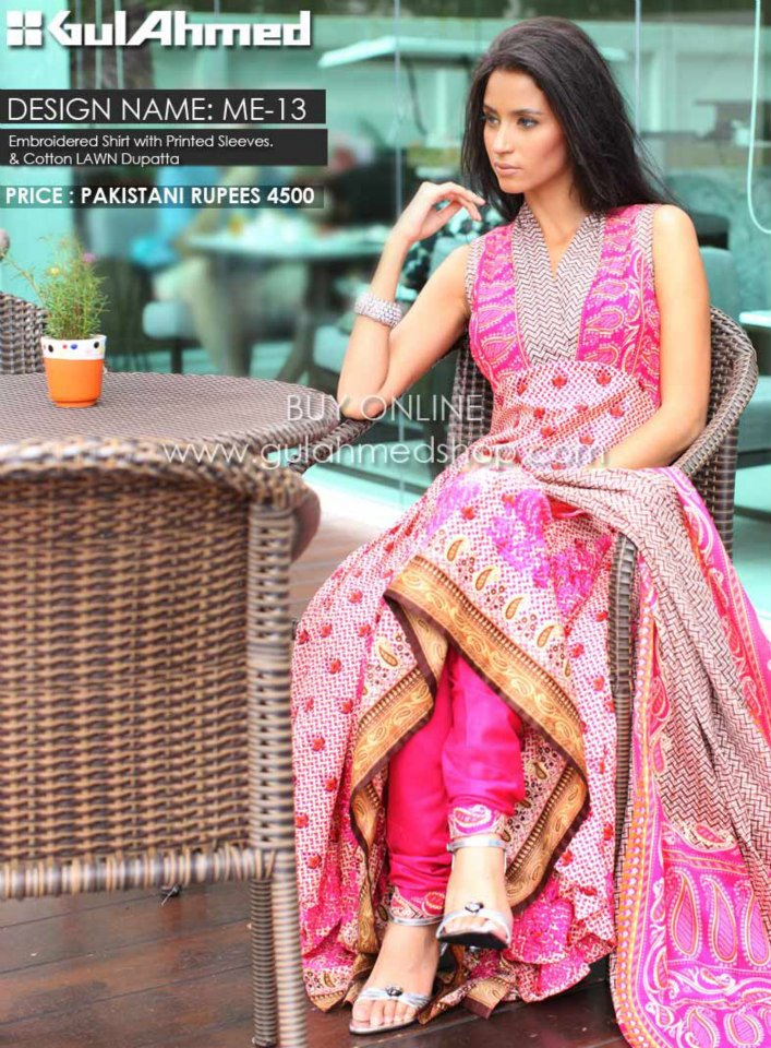 gul ahmed party wear