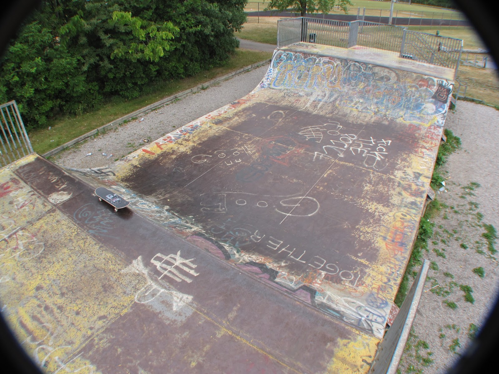 Spott Dreams of Skate Parks: Dirty Old Hamilton Ramp