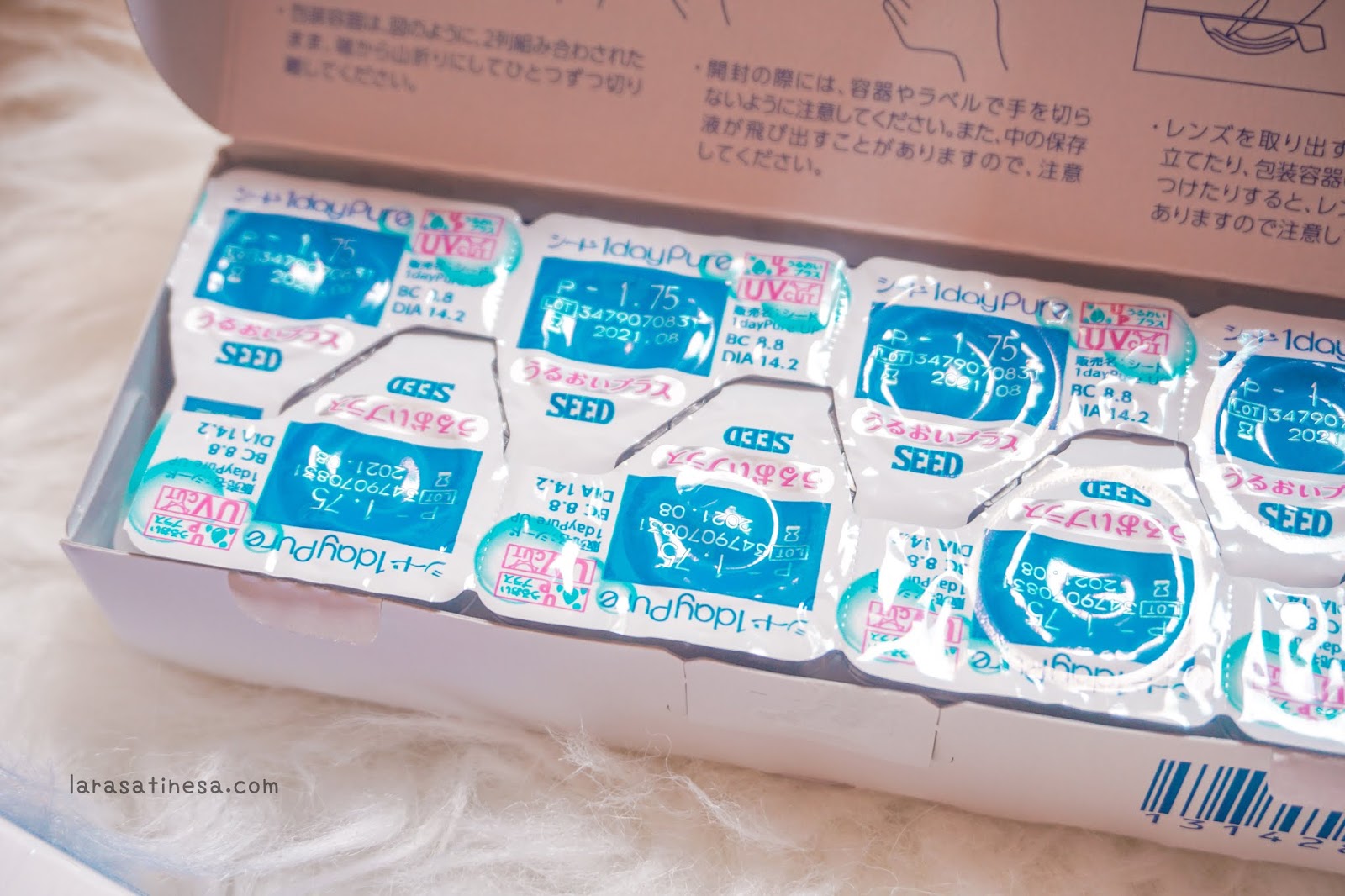 [REVIEW] SEED Contact Lens 1 Day Pure Japan (Bahasa Indonesia) The