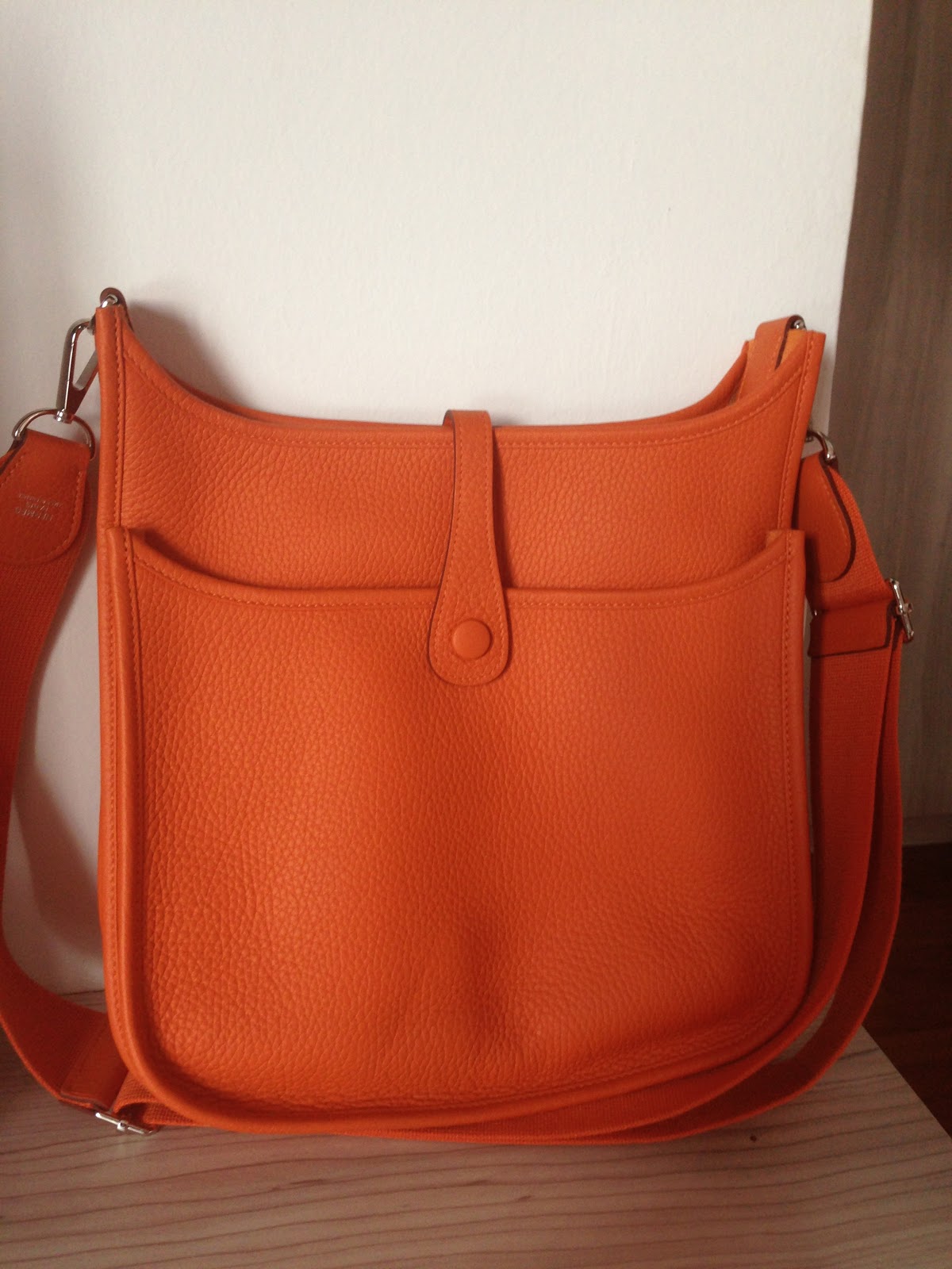 Preloved 100% Authentic Designer Bags for sale: Hermes Evelyn
