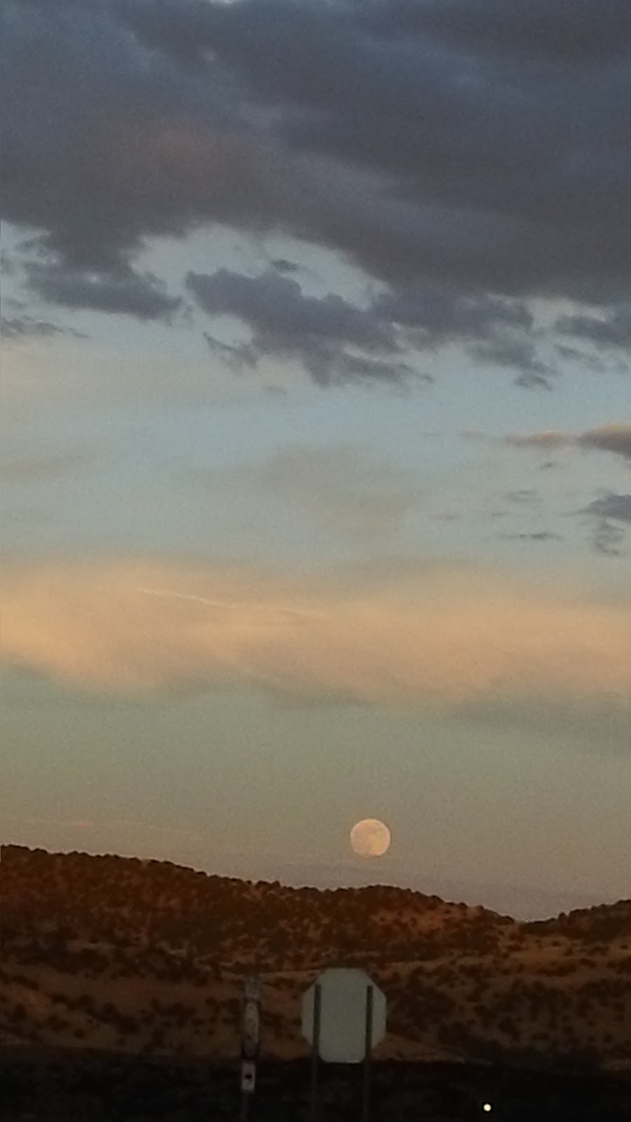 Moon Rise in New Mexico
