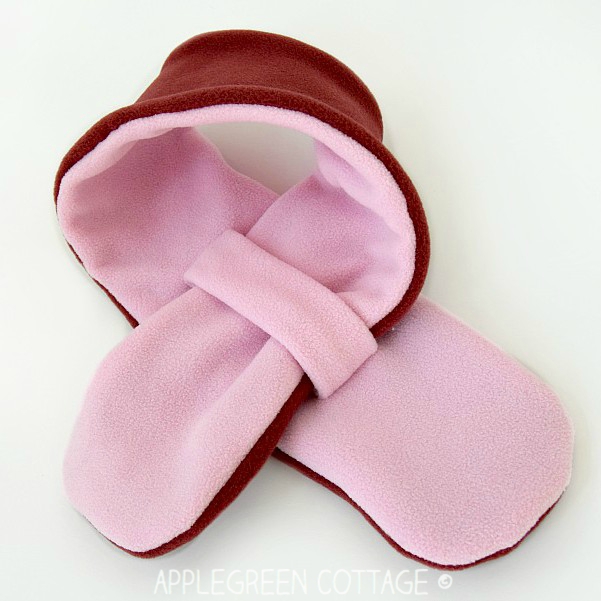 How To Make A Baby Scarf That Will Stay Put AppleGreen Cottage