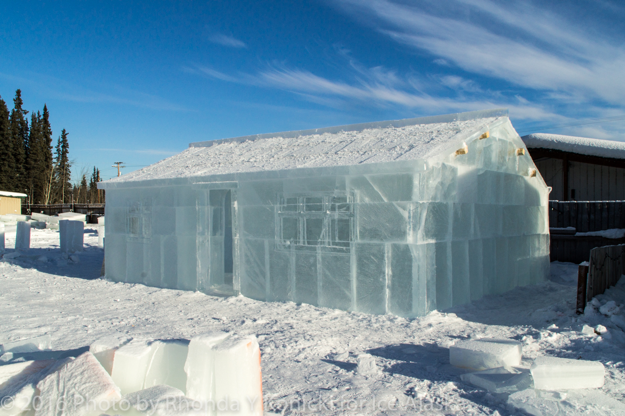 Rhonda's Alaska Living Ice Park Building Week 7