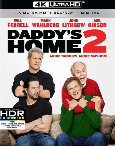 Daddy's Home 2 (2017) 2160p HDR BDRip Dual Latino-Inglés [Subt. Esp] (Comedia. Secuela)