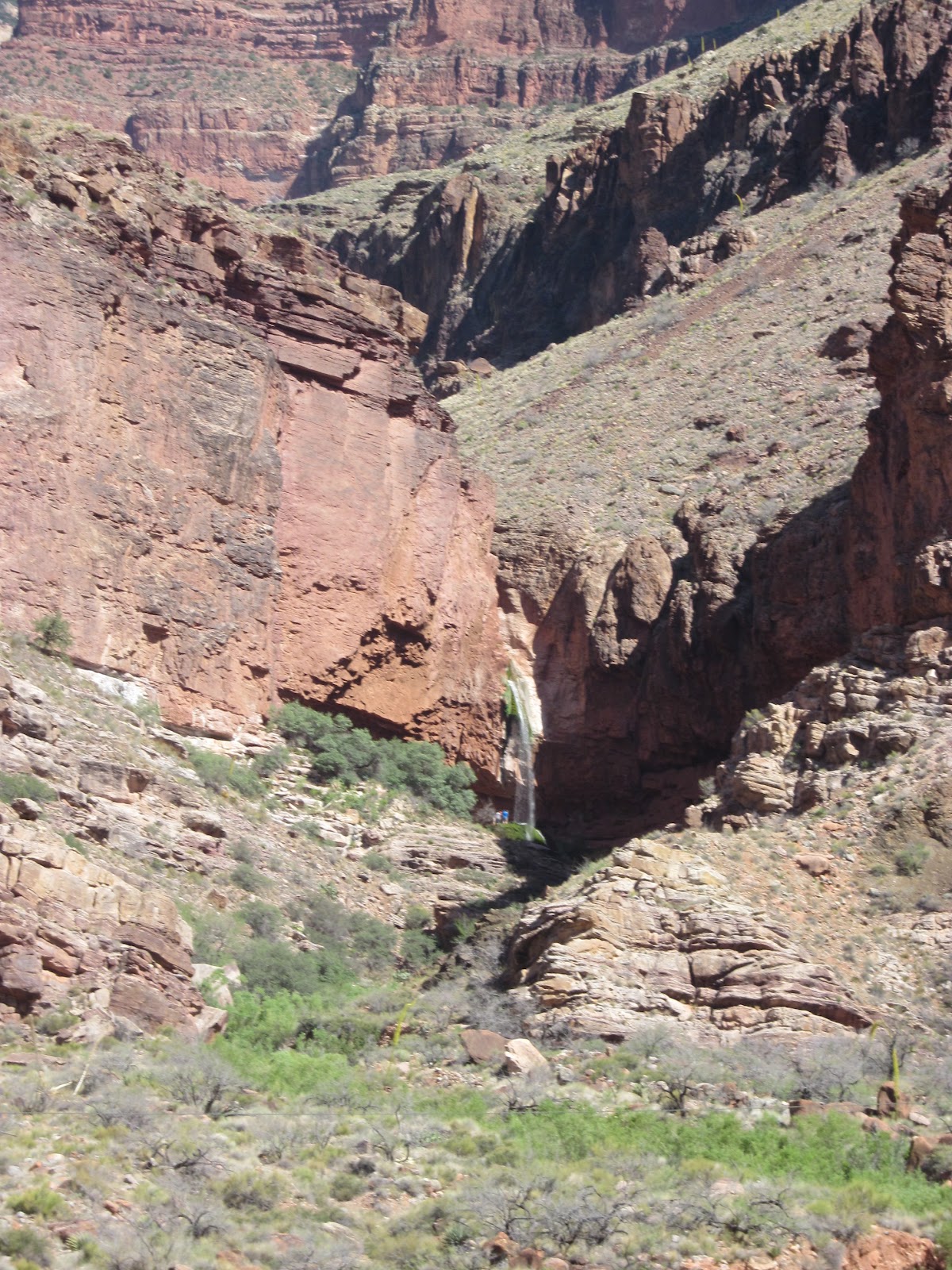 Ray's Retirement Grand Canyon Ribbon Falls to Phantom Ranch