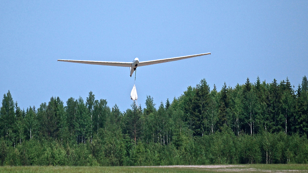 Purjelentäjän Winch Launch Failures