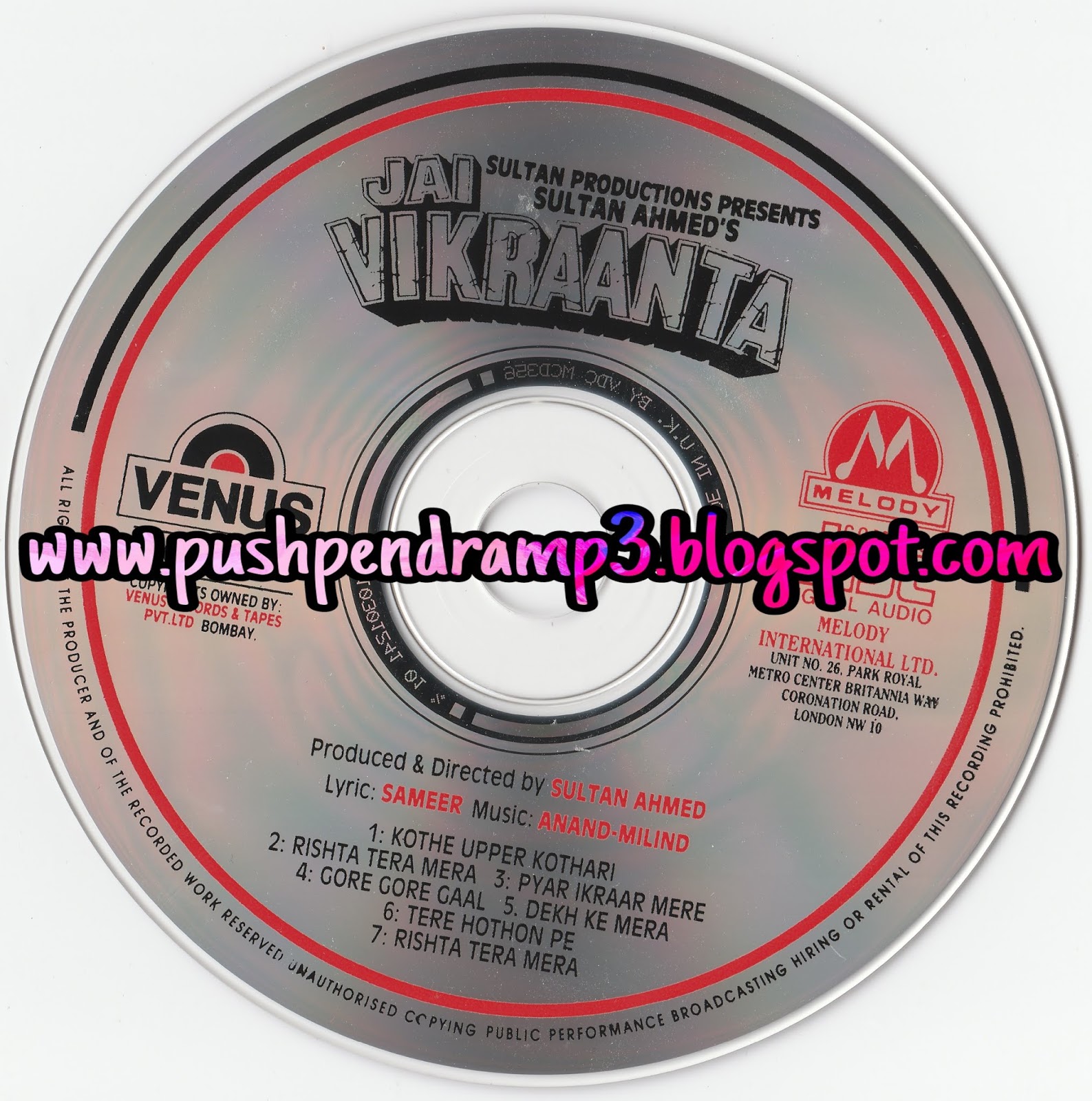 Pushpendramp3 Blogspot Com Movie Jai Vikraanta 1994 Mp3 320kbps Vbr Jai vikraanta top song is kothe upper kothari. jai vikraanta 1994