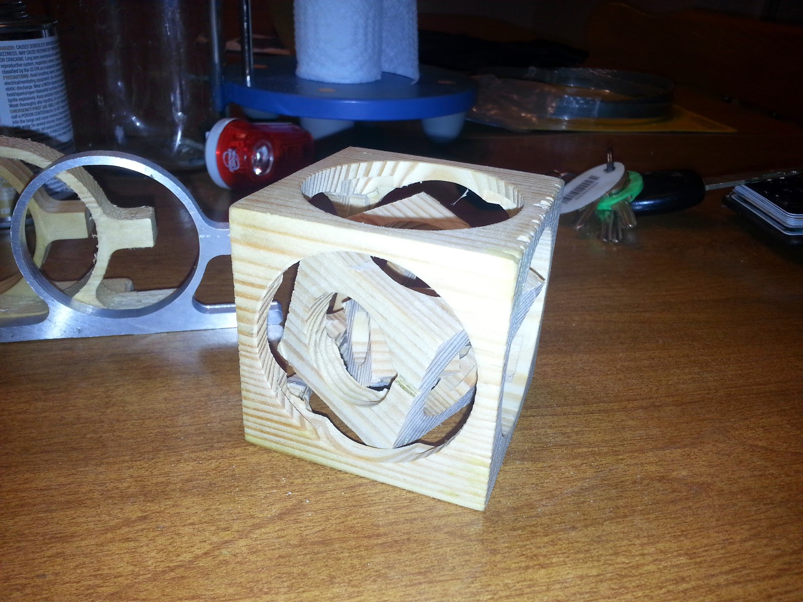 Little Coaster Worx Turner's Cube and New BandSaw