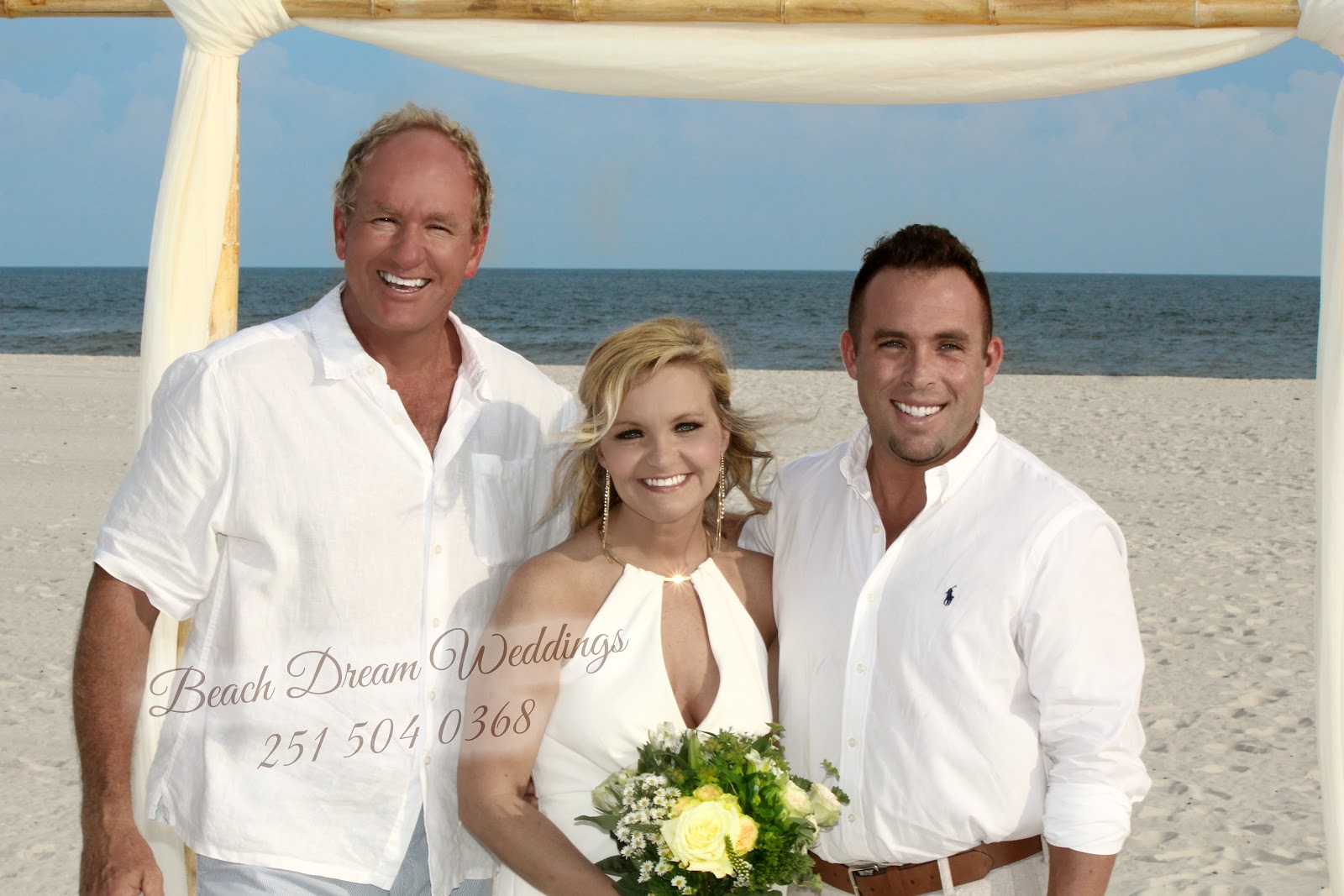 Beach Wedding Of Daniel And Kristen Orange Beach Alabama