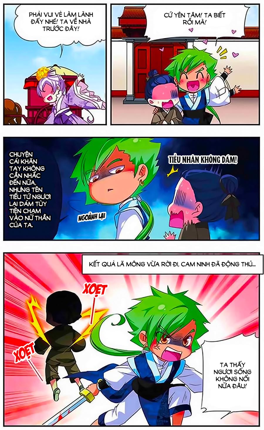 Manh Tam Quốc Chap 111 - Next Chap 112