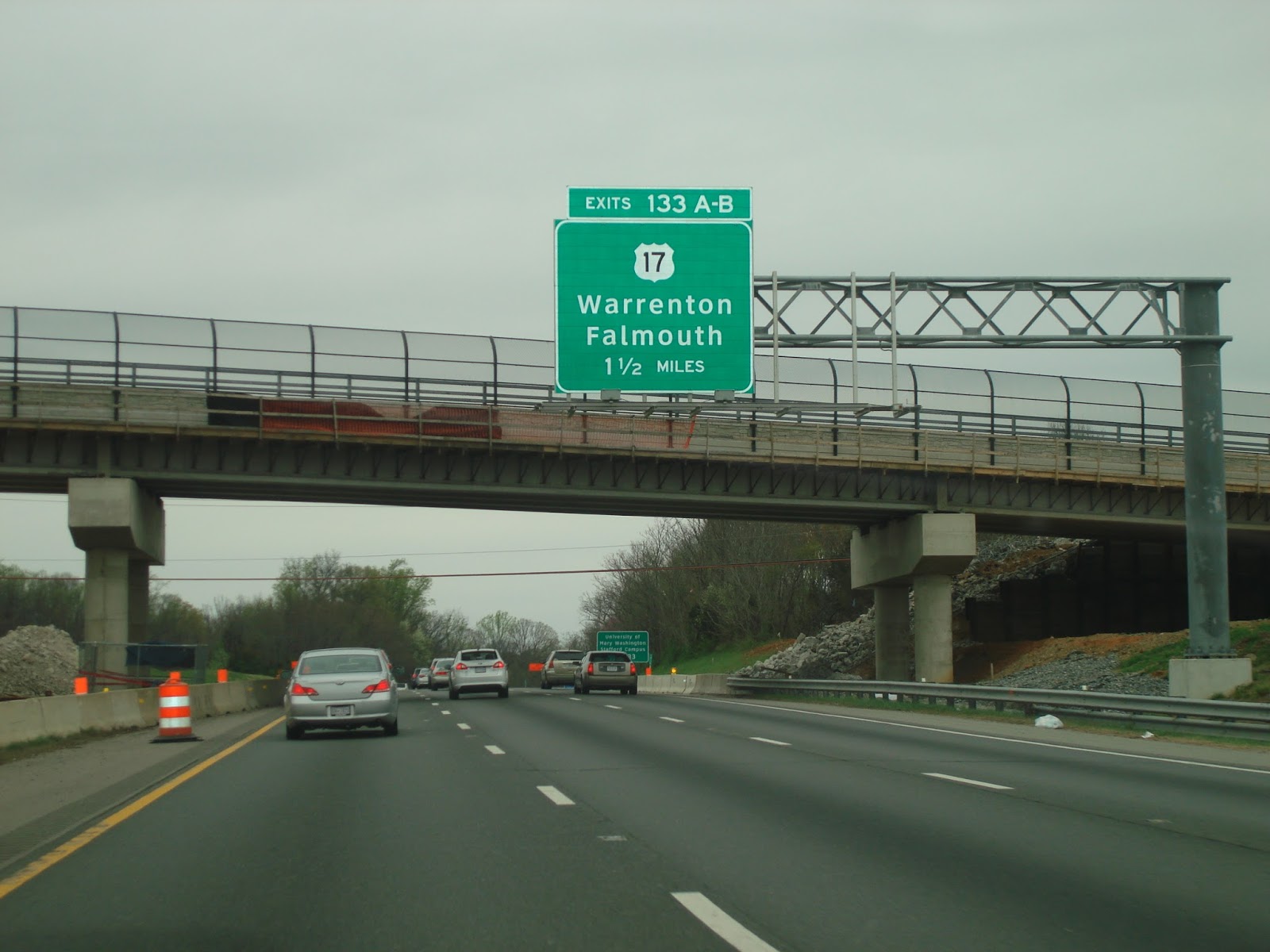 Luke's Signs: Interstate 95 & Route 17 - Fredericksburg, VA