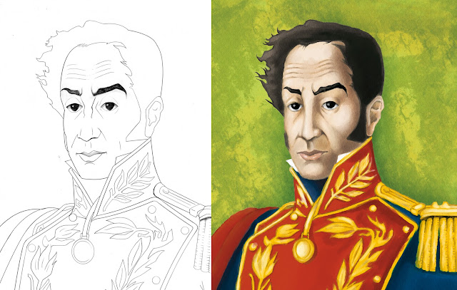     Dibujos para colorear de Simón Bolivar