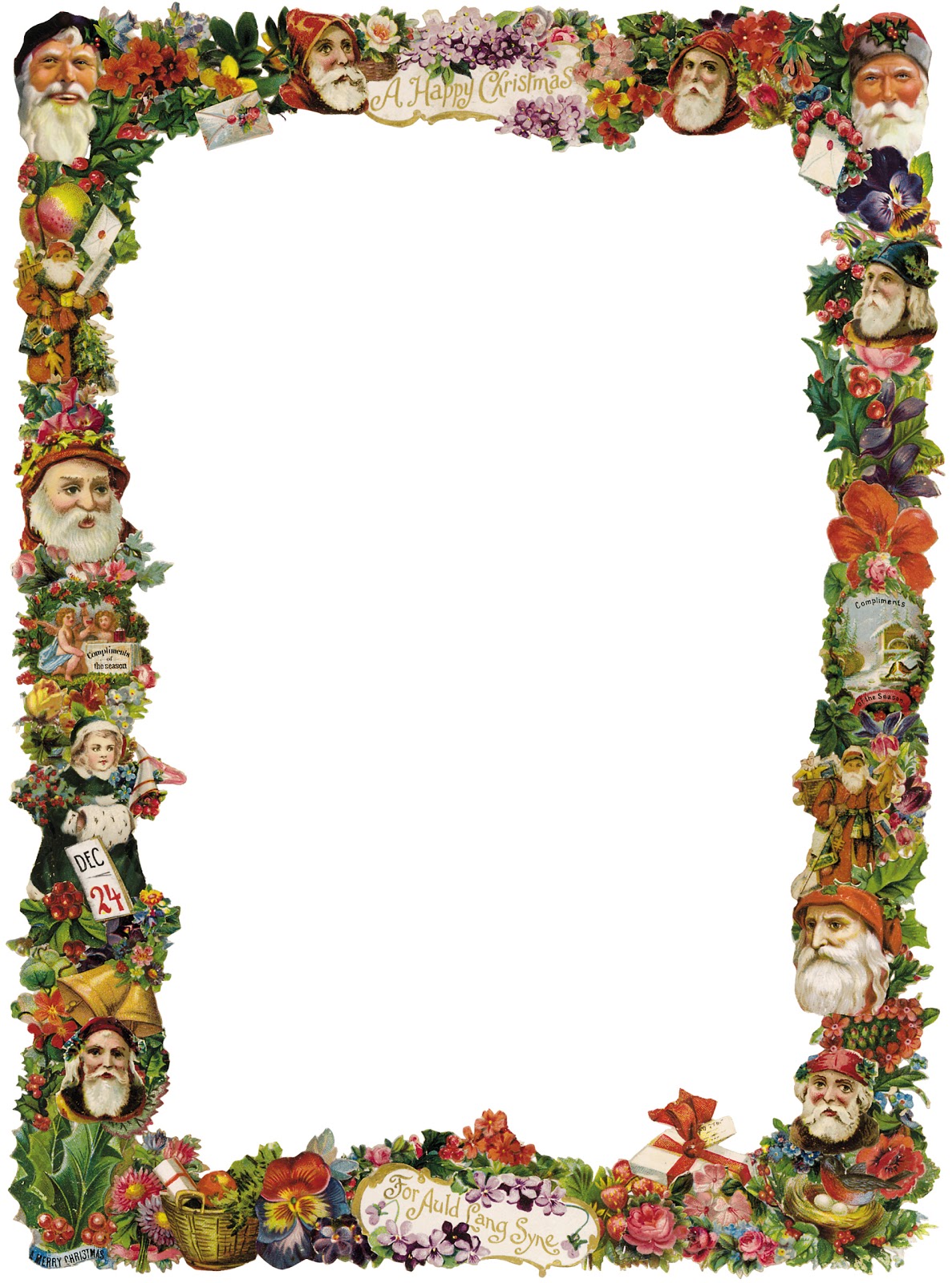 free victorian christmas clipart - photo #6