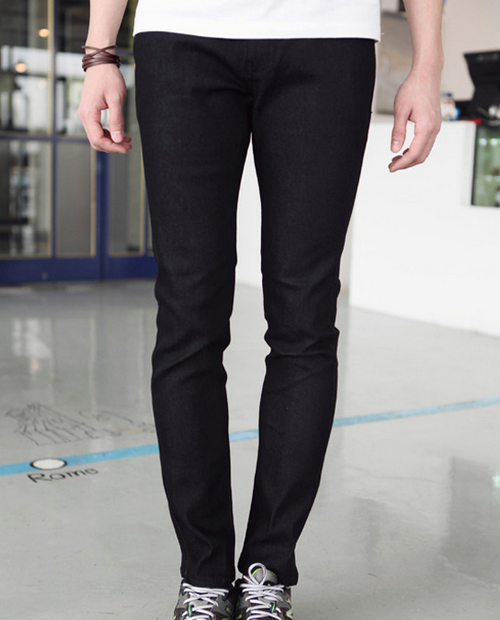 [Jogun Shop] Black Slim Fit Pants | KSTYLICK - Latest Korean Fashion ...