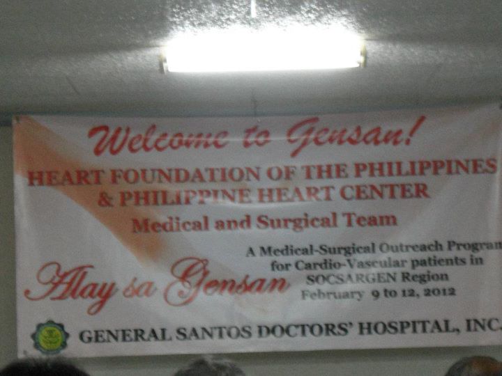 "ALAY SA GENSAN" A MedicalSurgical Outreach Program