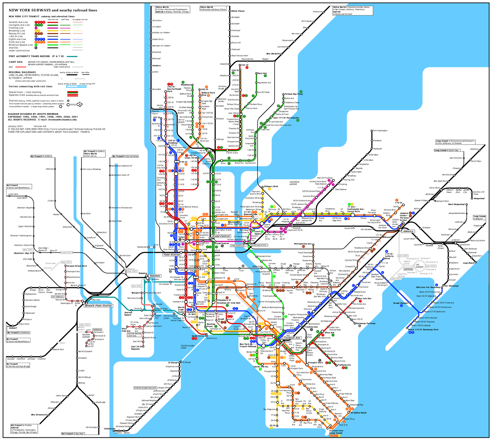 news tourism world New York Underground Map Pictures
