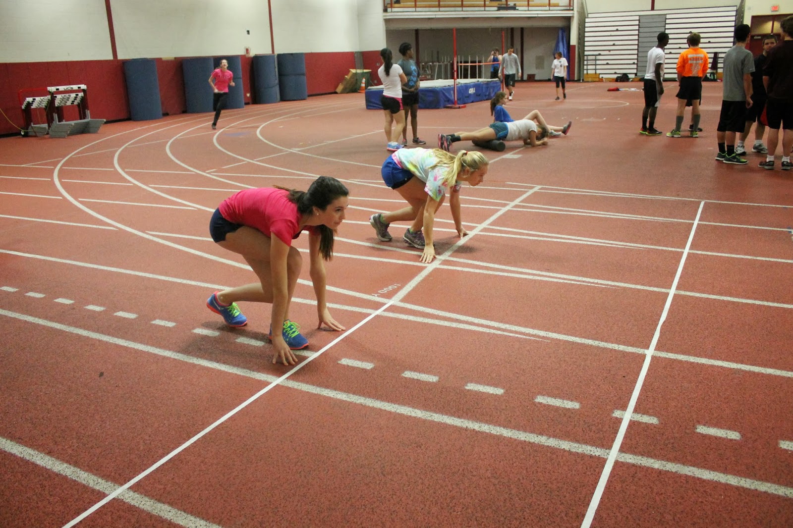 Gloucester Track & Field Getting ready for the preseason relay meet!
