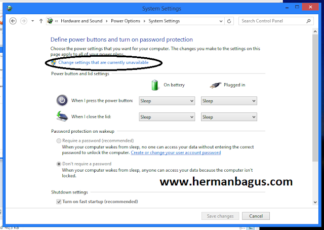 Cara Memunculkan Menu Hibernate Pada Windows 8 Hermanbagus