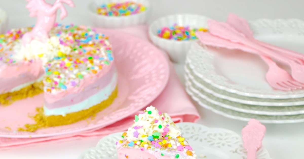 {VIDEO} NoBake Unicorn Pie The Lindsay Ann