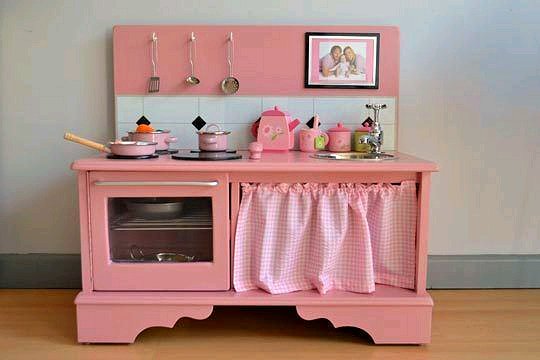 Dishfunctional Designs Old Furniture Upcycled Into Dollhouses