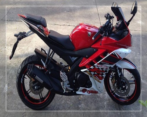 Foto modifikasi r15 warna merah hitam putih biru pink velg jari jari ...